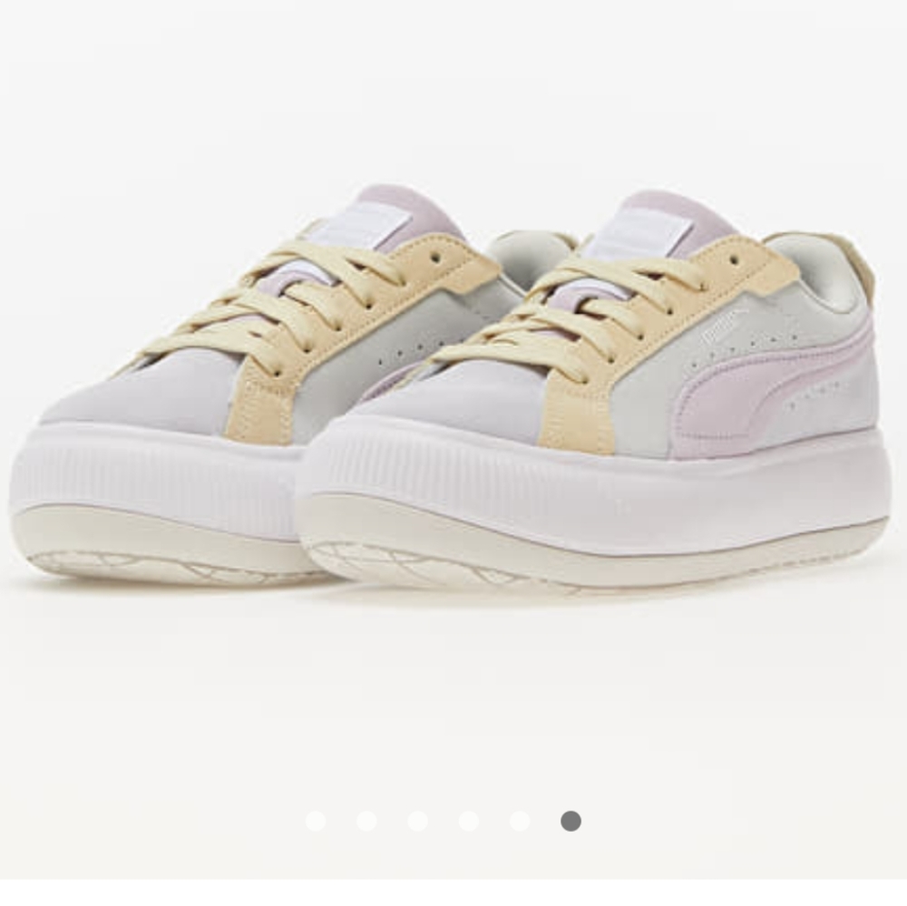 Puma suede Mayu Raw women's platform sneakers